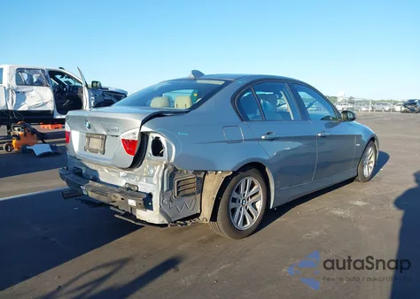 2007 BMW 328I из США, поврежденный, VIN WBAVA33577PV64965